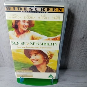 SENSE AND SENSIBILITY WIDESCREEN VHS TAPE - RARE RETRO MOVIE SERIES - Picture 1 of 4
