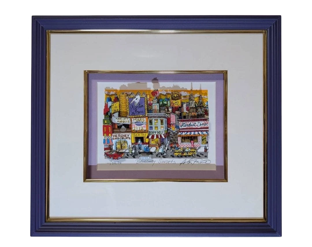 charles fazzino broadway products for sale | eBay