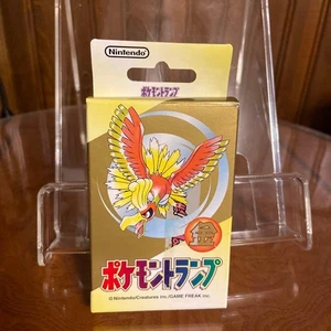 Carte da Gioco Pokemon Poker Deck Oro Ho-oh 1999 Rarissime Giapponesi Sigilla... - Foto 1 di 12