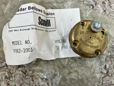 SCHRADER BELLOWS F0621001 END CAP - NEVER USED- VINTAGE - Image 1 of 4