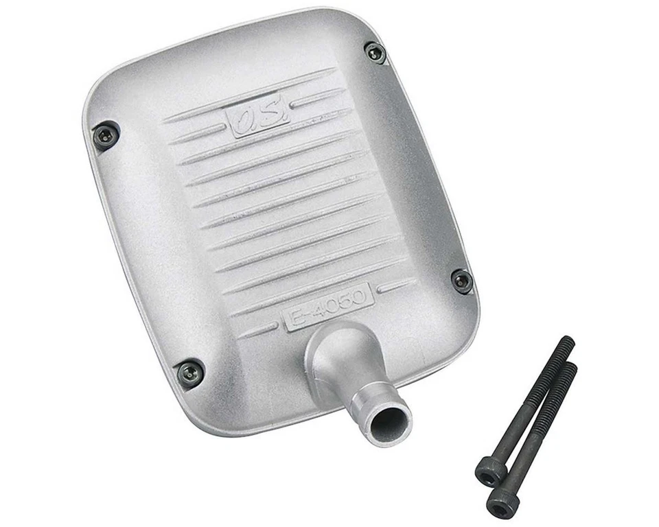 O.S. E4050 In-Cowl Muffler: 65AX [OSM27426000] - Image 1 of 1