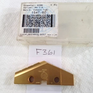 1 NEW  154T-60 (60mm)  AMEC ALLIED SPADE DRILL INSERT.  #4 T-A.  {F361} - Picture 1 of 2