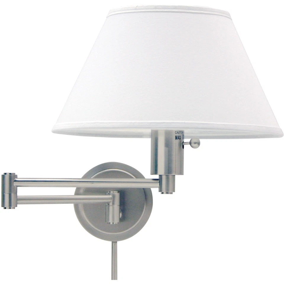 House of Troy WS14-52 Home/Office Wall Sconce Satin Nickel - Image 1 of 1