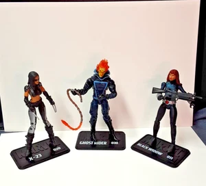 Lot Of 3 Marvel Universe 3.75". ghost rider/ x-23/ black widow Figure Hasbro - Picture 1 of 10