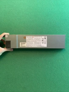 Supermicro PWS-1K23A-SQ 1U, Redundancy, Titanium, Input: 100-127Vac, 200-240V - Photo 1/8