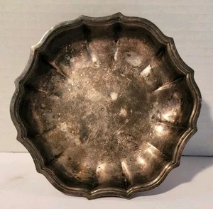 Silver Tray by Chippendale #692 International Silver Company Candy, Soap Dish - Picture 1 of 7