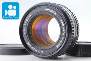 [MINT] Minolta MD Rokkor 50mm F/1.4 Standard Lens MD Mount From JAPAN - Picture 1 of 9