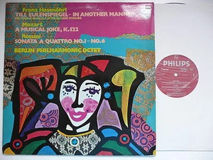 BERLIN PHILHARMONIC OCTET PLAY HASSENOHRL MOZART & ROSSINI PHILIPS 802 909 - Picture 1 of 3