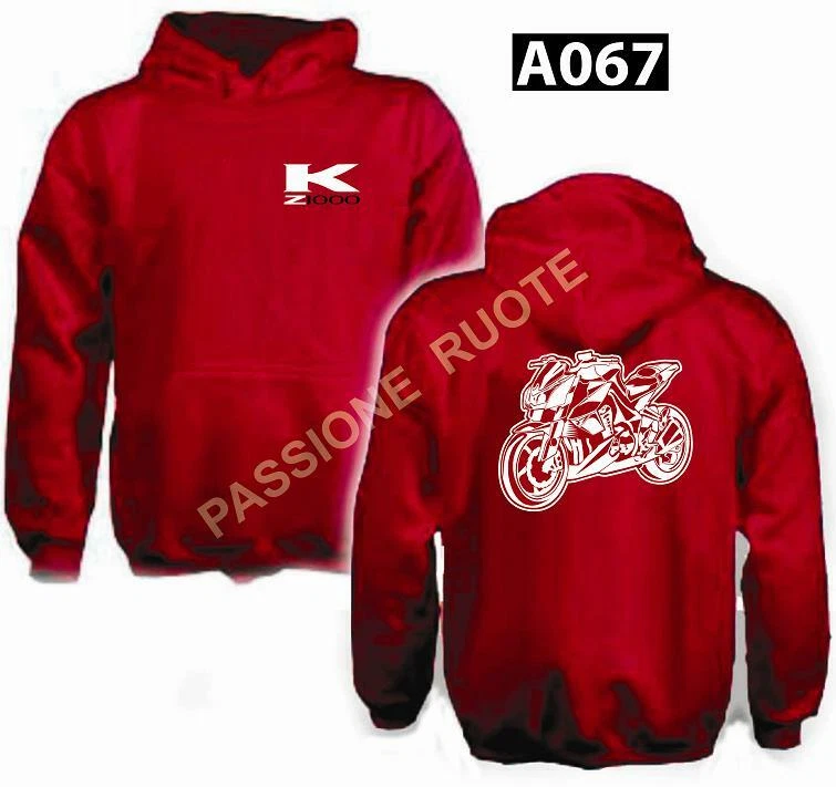 Z1000 Rote Kapuzenpullover Sweatshirt A067 - Bild 1 von 1