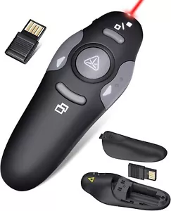 Wireless Presentation Clicker for PowerPoint Presentations, USB Dongle Presenter - Picture 1 of 14