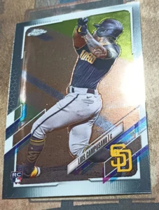 1 card lot 2021 Topps Chrome #135 Luis Campusano RC San Diego Padres - Picture 1 of 1
