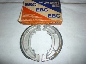 BRAKE SHOE SET, EBC Y507 YAMAHA YZ 125 250 400, IT 175 250 425 500, TY250 - Picture 1 of 5