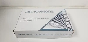 Professional 10Channel UHF Wireless Dual Microphone Cordless Handheld Mic System - Picture 1 of 4