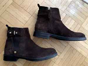 Tommy Hilfiger Stiefeletten Boots Gr.38 Wildleder Braun Holly TOP w.Neu - Bild 1 von 8