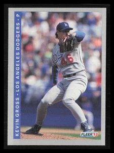 Kevin Gross 1993 Fleer #448 Los Angeles Dodgers - Picture 1 of 2