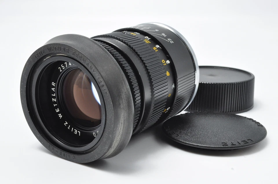 Leica Elmar C 90mm f4 Leica M Mount with caps Japan - Image 1 of 4