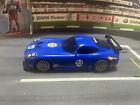 Scalextric 1:32 Slot Car  Gt Racer Roush High Impact Body Blue #23 Fun Runner!