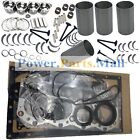 Overhaul Rebuild Kit For Mitsubishi S4SD S4S S4SDT CAT Forklifts DP20N DP30N