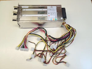 Zippy Emacs 3U 650W 2+1 Redundant PFC EPS12V Power Supply R3G-6650P TESTED - Picture 1 of 18