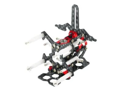 Aluminium/Carbon Fibre/Delrin Main Frame (Red) - Blade Infusion 120 : MH-I120105 - Image 1 of 3