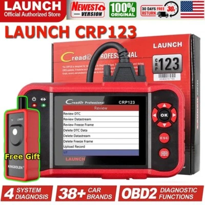 CRP123 OBD2 Scanner Engine Transmission ABS SRS Code Reader Diagnostic Scan Tool - Изображение 1 из 4