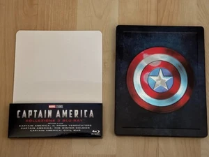Captain America Trilogie 1-3 Collection Steelbook Blu-ray OOP aus Italien - Bild 1 von 3