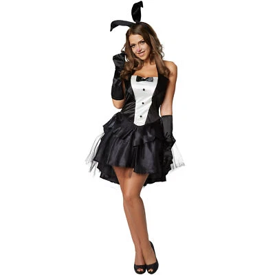 Damen Kostüm heißes Häschen Hase Fasnacht Halloween Kleid sexy Bunny Hase - Bild 1 von 4