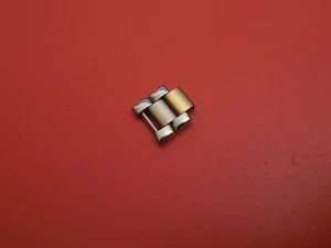 BAUME MERCIER 18K / STAHL RIVIERA 11MM DOPPELGLIED FÜR 25MM DATUM MODELL - Bild 1 von 4
