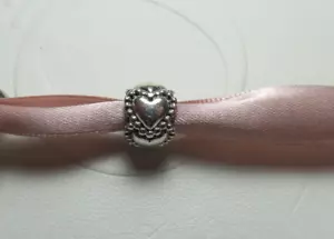Pandora Sterling Silver Charm - Everlasting Love - Retired - 790448 - Picture 1 of 3