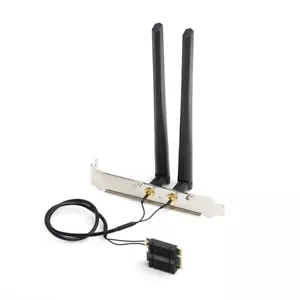 Kit de escritorio WiFi M.2 Tarjeta de red inalámbrica Adaptador Bluetooth Chip Intel 9560 AC - Imagen 1 de 6