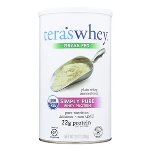 Tera's Whey Protein - Rbgh Free - Plain - Unsweetened - 12 Oz - Picture 1 of 3