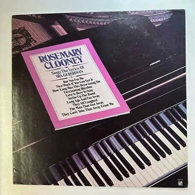 Sings The Lyrics Of Ira Gershwin LP Record Vinyl Rosemary Clooney - Image 1 of 4