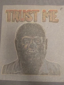 DE COLECCIÓN AÑOS 80 TRUST ME WOLFMAN PELÍCULA TERROR Transferencia de Hierro - Imagen 1 de 2