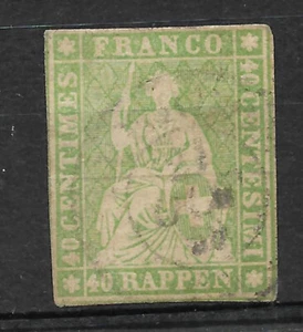 SUIZA YV# 30a USADO - Imagen 1 de 1