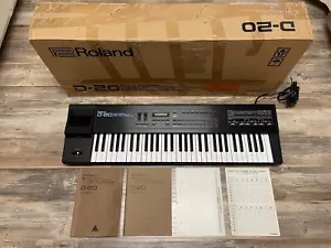 Roland D-20 Synthesizer Classic In Absolute Perfect Condition With Original Box - Picture 1 of 18