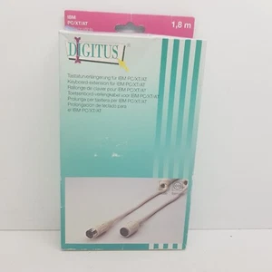 Digitus Keyboard-Extention for IBM PC/XT/AT [Boxed] N.O.S. DIN 5 5-meter Cable - Afbeelding 1 van 11