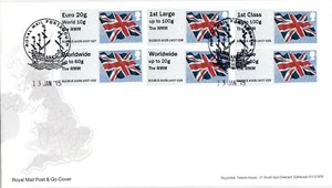 RAR! FLAGGE NDC RMM 13/1/15 FDC COLL/SET A005 PORTSMOUTH SHS POST GO - Bild 1 von 1