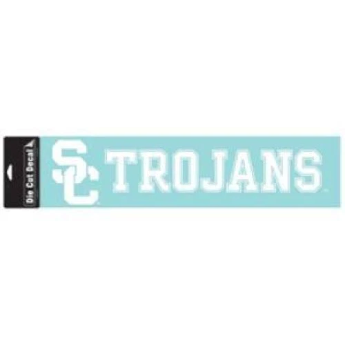 Usc Trojans 4 X 16 Inch Die Cut Decal - Image 1 of 1