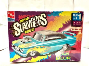 AMT Snapfast Slammers RAM Blur Rambler1 25 Plastic Model Kit Open Box No Tires - Picture 1 of 4