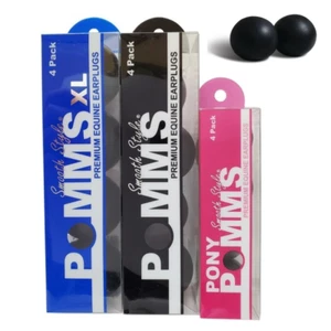 LeMieux Smooth Pomms Foam Ear Plugs Relaxation Focus & Reduce Noise Distraction - Picture 1 of 5