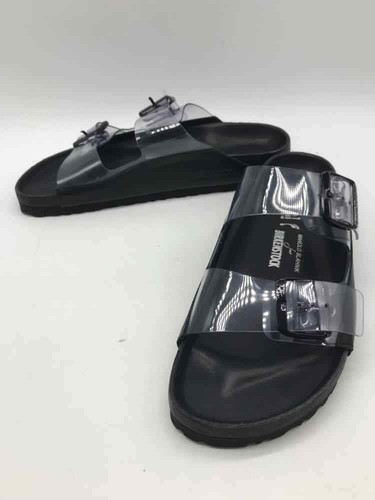 MBT Sandali slide usati Manolo Blahnik X Birkenstock neri taglia 41