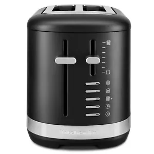 Kitchenaid 2 Slice Toaster Black Matte 5KMT2109ABM - Picture 1 of 5