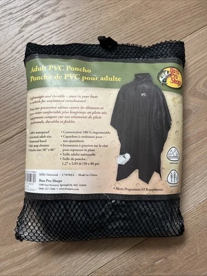Bass Pro Shops Adult PVC Poncho - Image 1 of 4