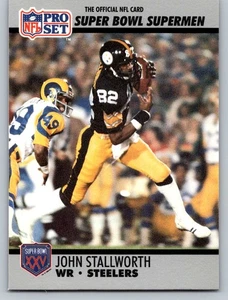1990-91 Pro Set Super Bowl XXV Silver Anniversary #51 John Stallworth Steelers - Picture 1 of 2