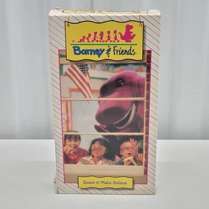 Barney & Friends: Queen of Make Believe VHS 1992 Time Life Video Very Rare! - Picture 1 of 10