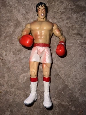Jakks Rocky Balboa Post Fight w/ Towel Best of Rocky Series 1 Figure 2007 - Image 1 of 2