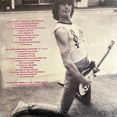 THE RAMONES AS SEEN ON Black Vinyl LP Sealed Ships Today - Image 1 of 3