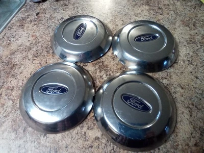 2004-2007 Ford F150/Expedition Chrome Center Cap Hubcap Set Of 4 5L34-1A096-GA - Image 1 of 4