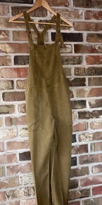 Salopette Aerie Velluto a coste Twill Werk Play Donna XS Marrone Marrone Marrone Tan Bavaglini Utility Cropped - Foto 1 di 4