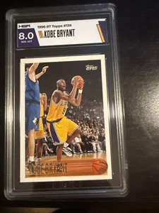 1996-97 KOBE BRYANT Rookie HGA 10 HOF #138 🔥 - Picture 1 of 5